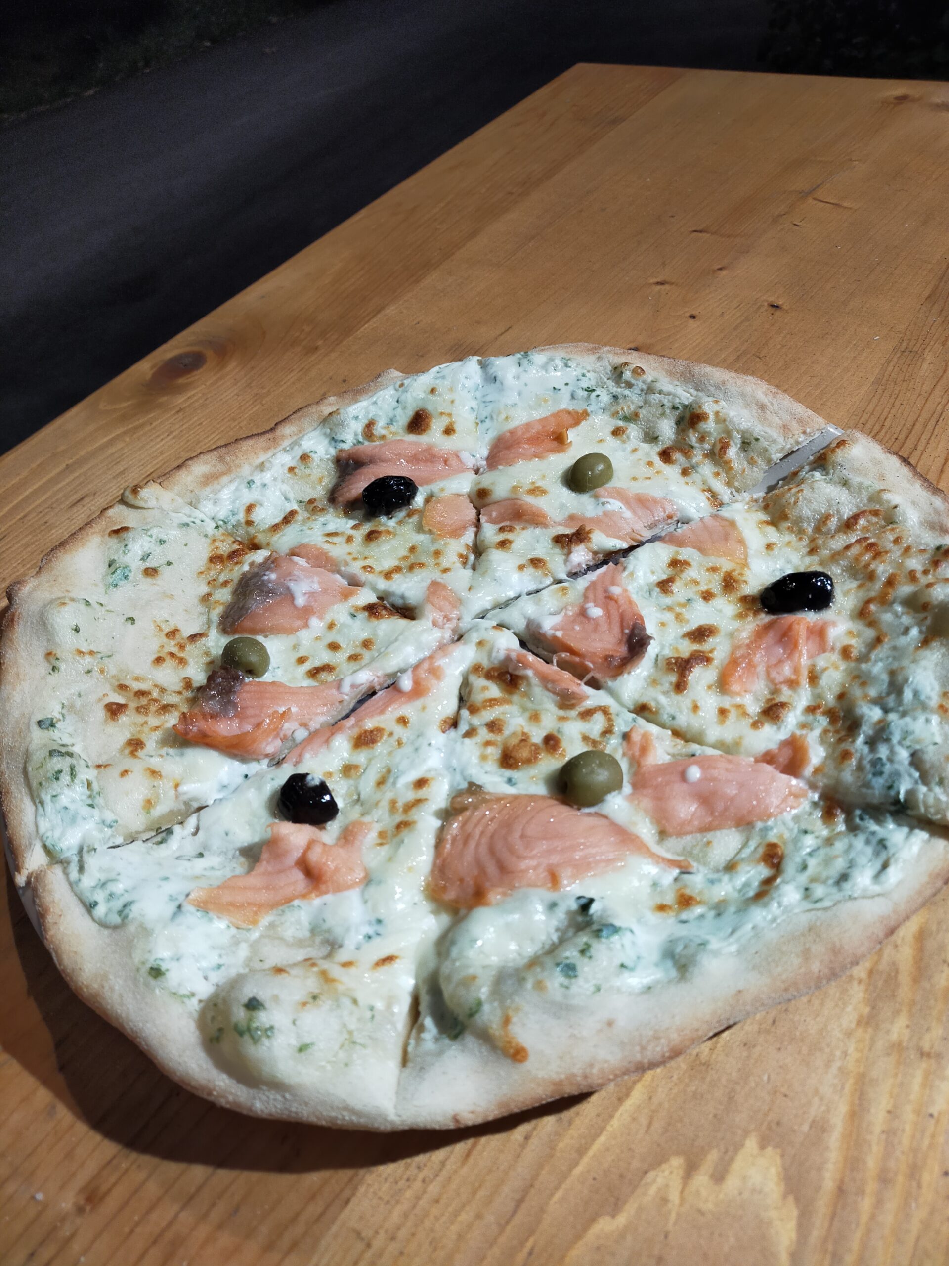 pizza au camping la Cascade-de-venosc