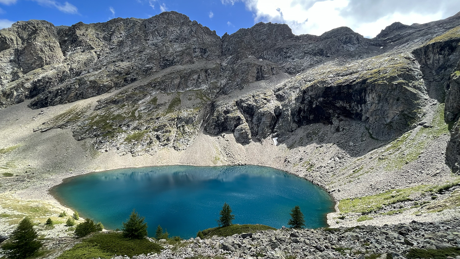 randonnée vers le refuge d'Evariste Chancel, Lac de Puy Vachier