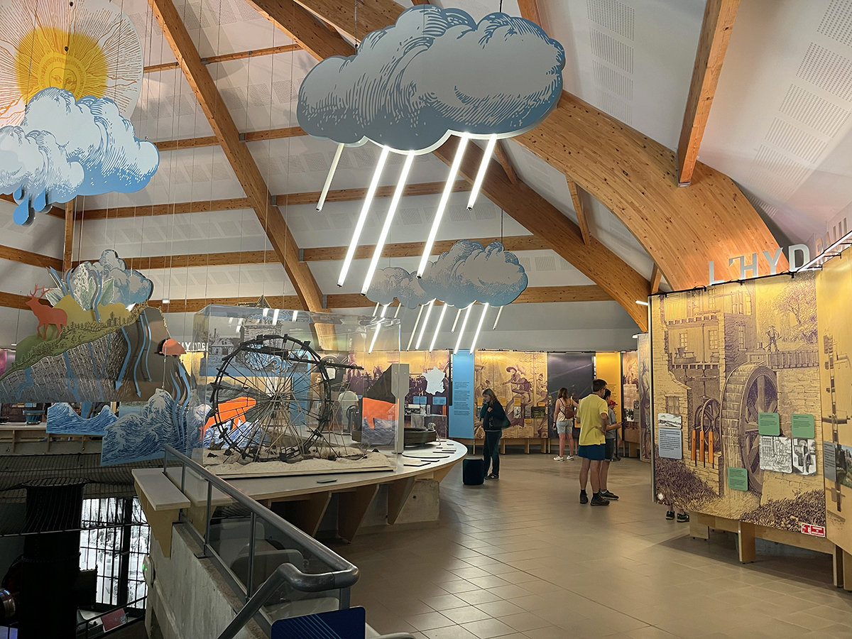 Visite du musée hydrelec, Vaujany