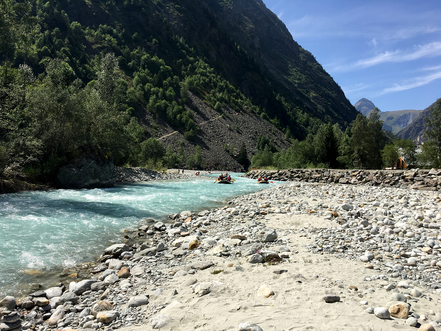Moment de fraicheur et de sensations avec Vénéon Eaux vives